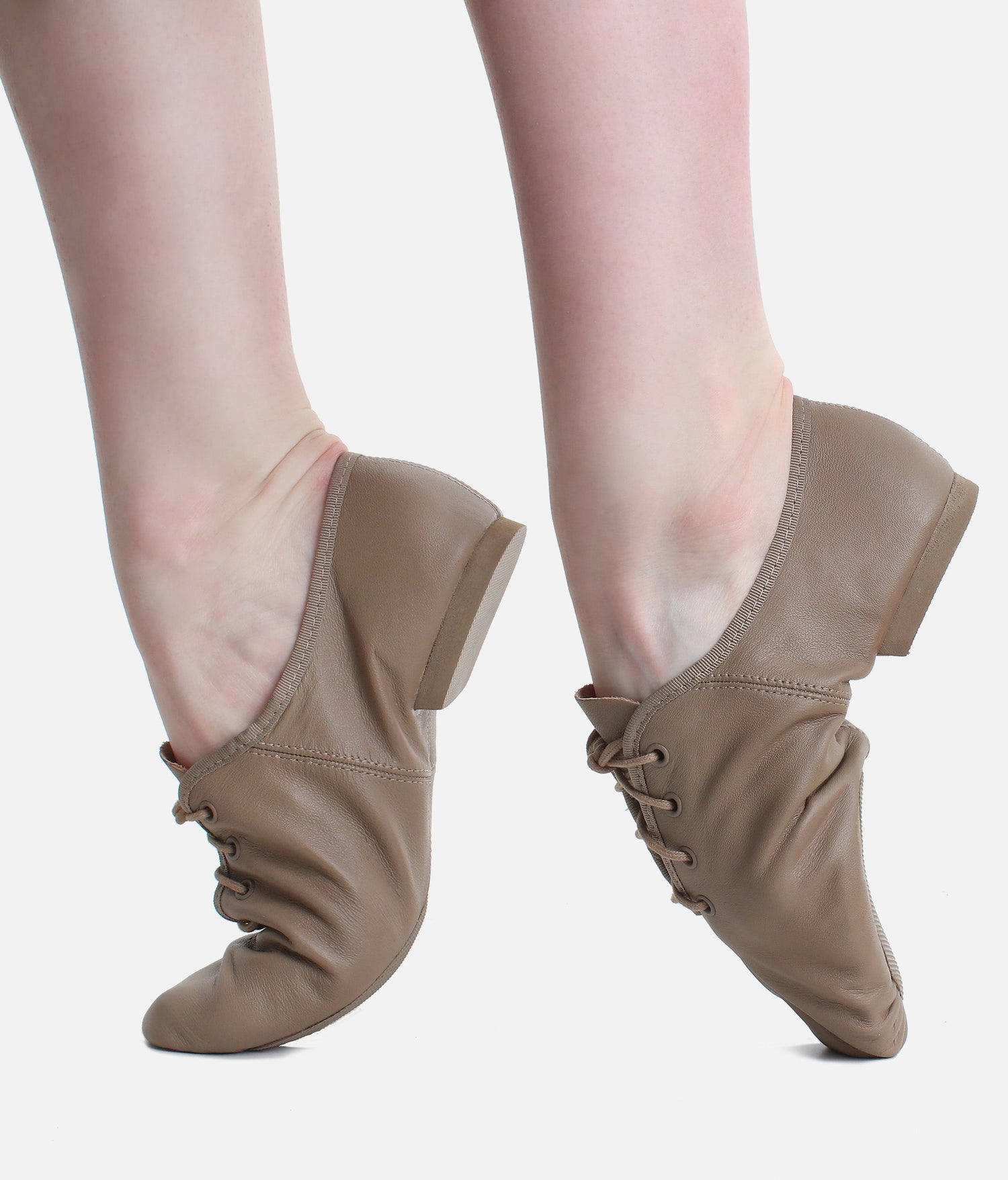 Child's Split Sole Laced Jazz Shoe - JZE 09 