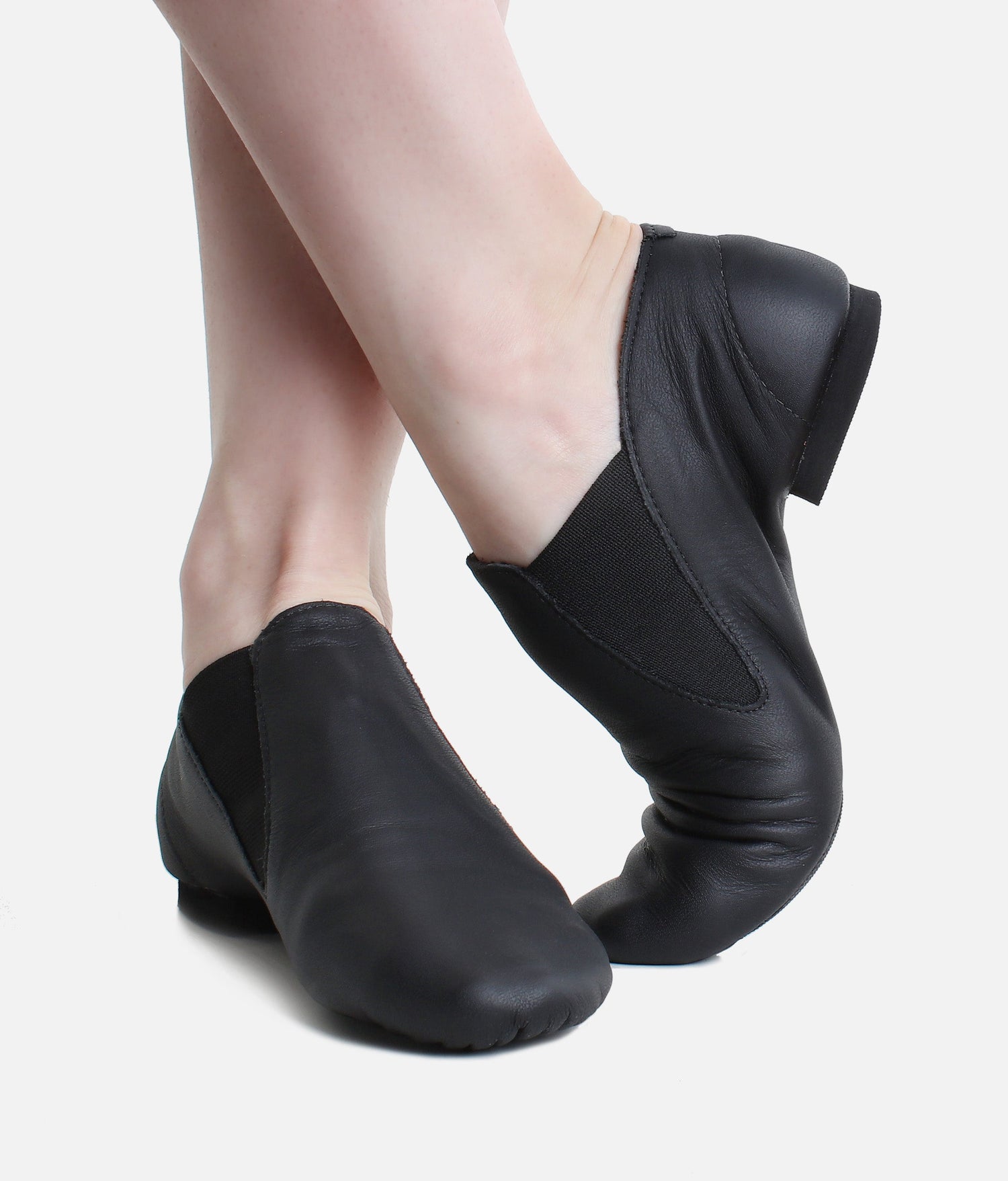Children's Leeather Split Sole Jazz Boot - JZE 40 