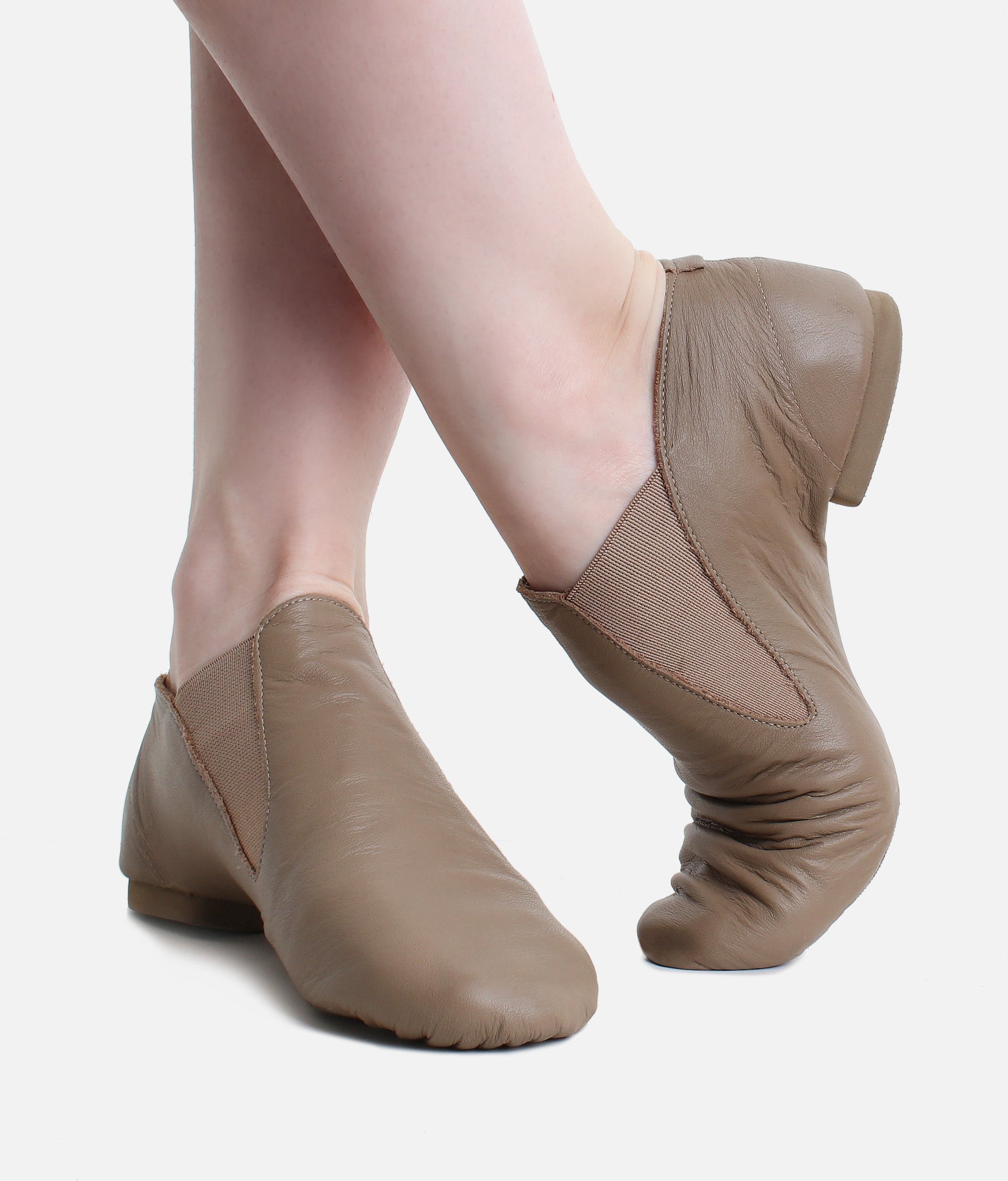 Split Sole Jazz Boot - JZE 40L #tan_1-UK