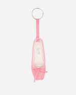 Sparkly Glitter Pointe Shoe Keyring - KCE01G 