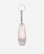 Sparkly Glitter Pointe Shoe Keyring - KCE01G 