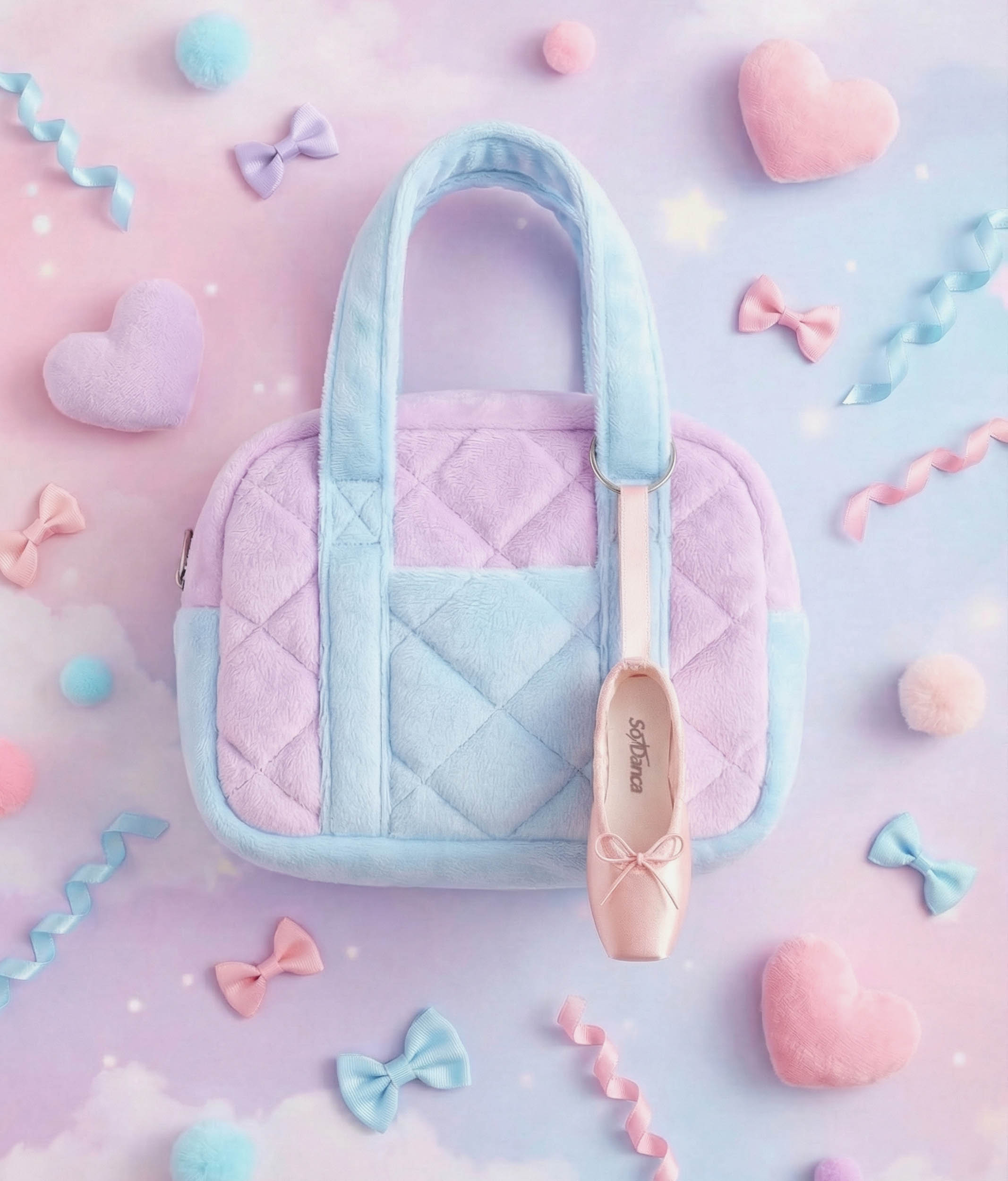 Pointe Shoe Keyring - KCE 01 #pink_one