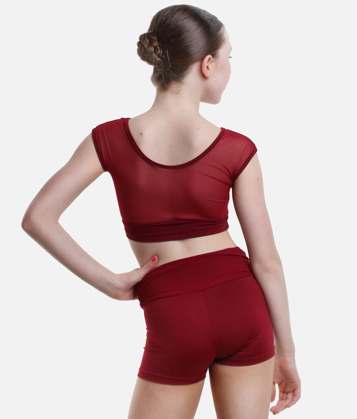 Crop Top & Shorts Set - L 1633/1411  