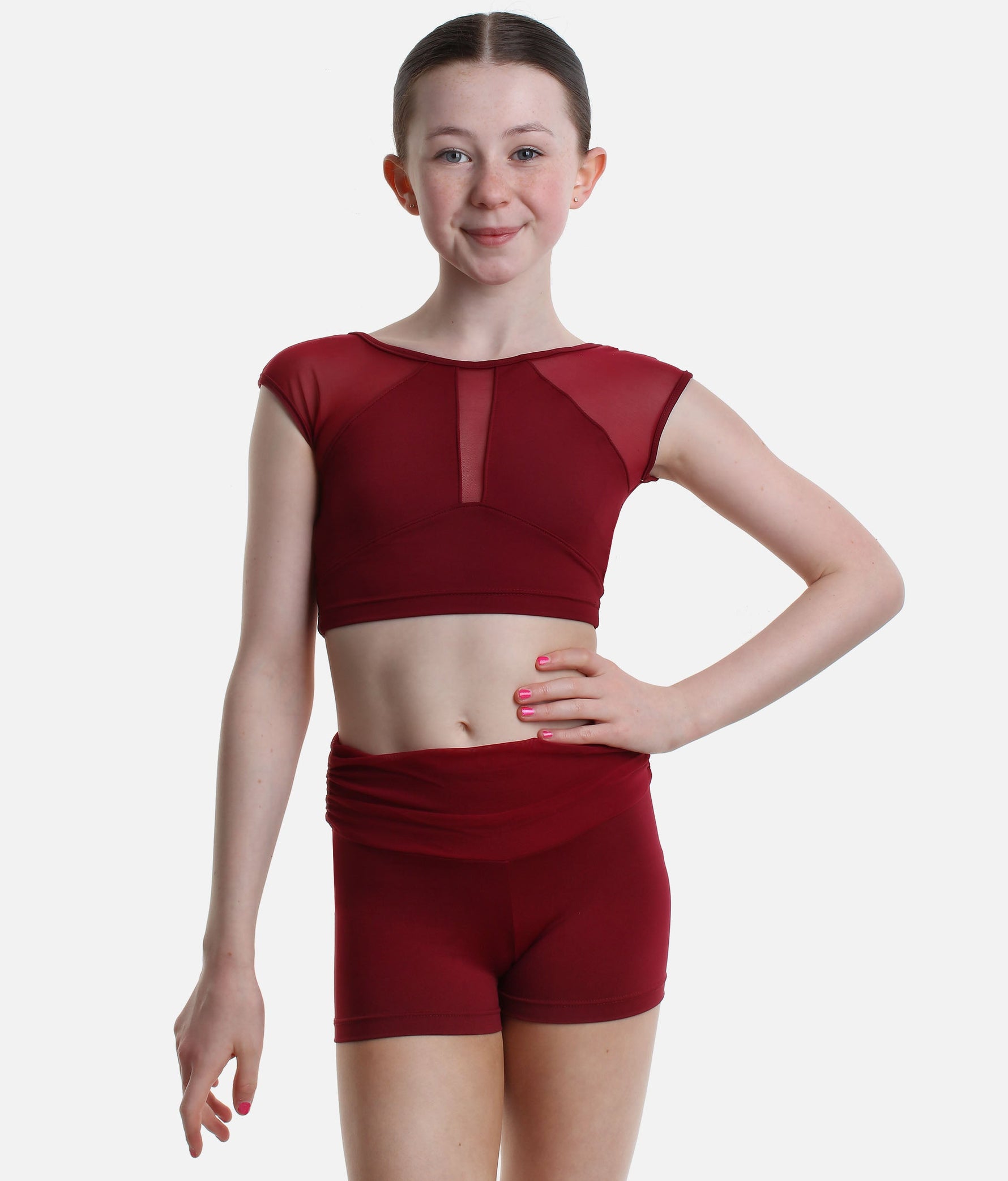 Crop Top & Shorts Set - L 1633/1411 