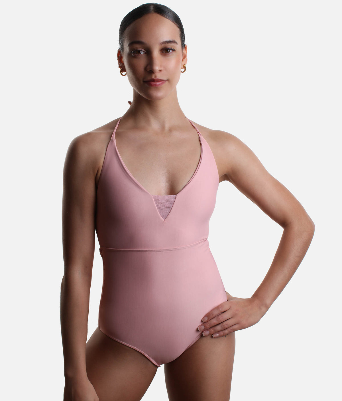 Halter Style Leotard, Open-Back - LS43 
