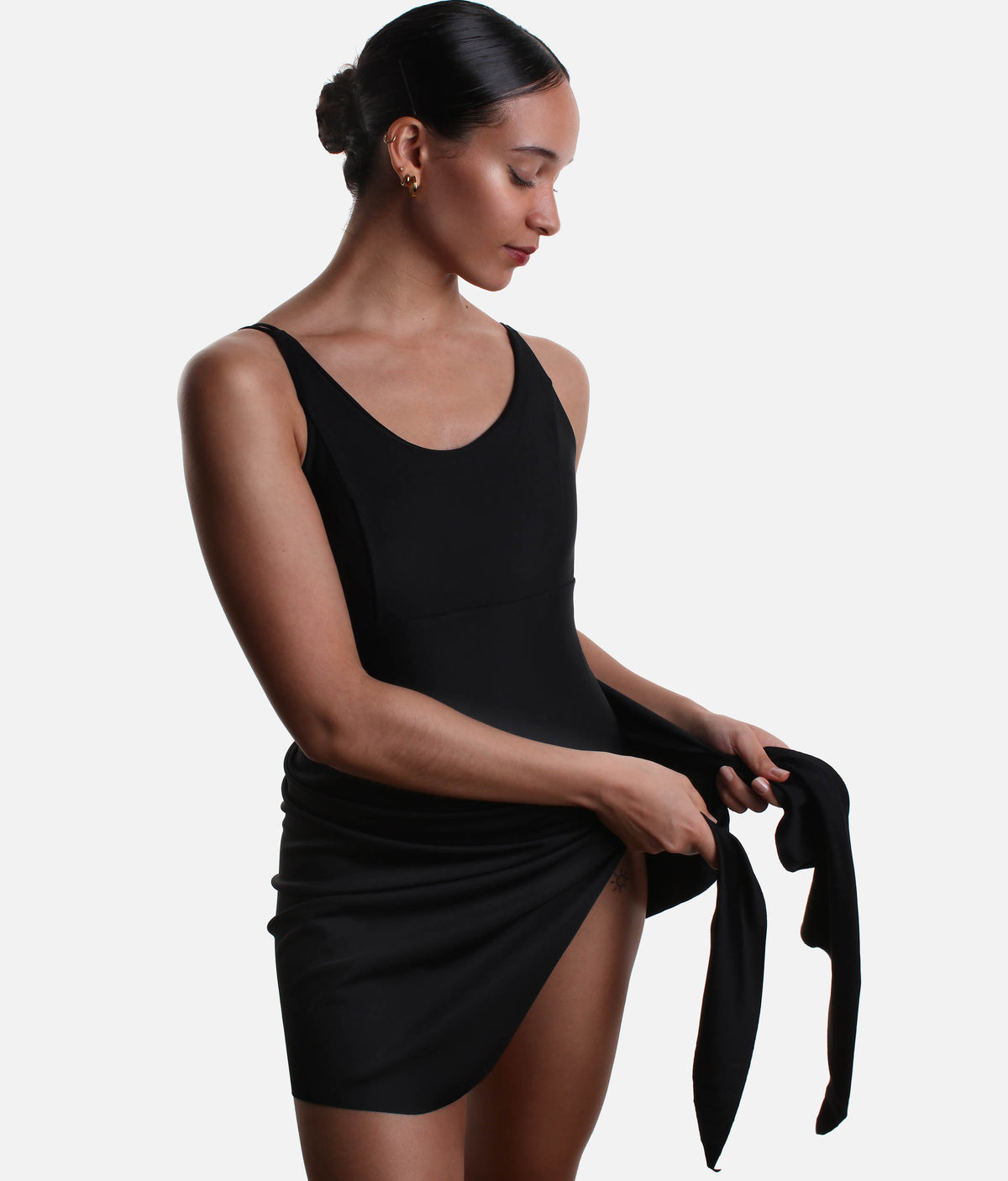 Side-Tie Ballet Skirt - LS44 