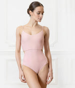 High-Waist Cutout Leotard, Strappy Back - LS49