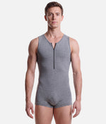 Men's Ballet Unitard, Professional Zip Front Dancewear | RDE1901