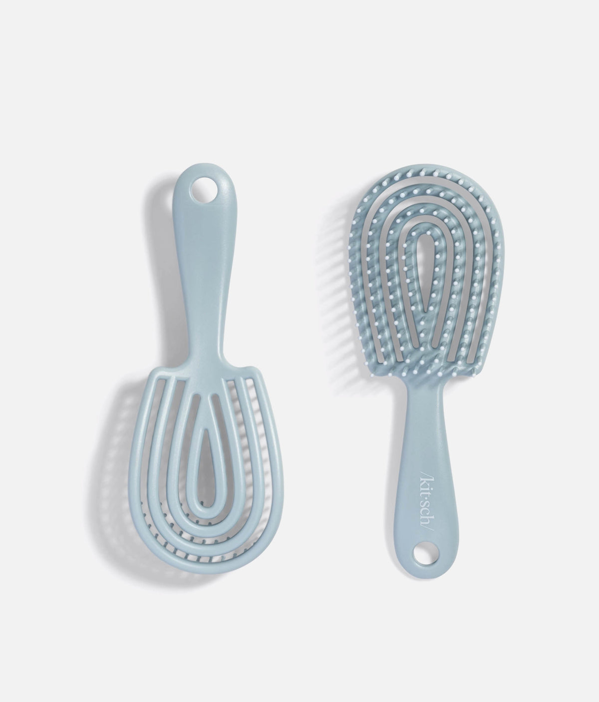 Mini Haze Blue Detangling Flexi Brush