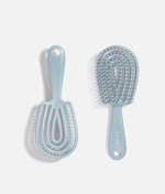 Mini Haze Blue Detangling Flexi Brush