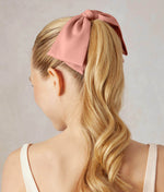 Recycled Fabric Oversized Bow Hair Clip – Elegant & Eco-Friendly 