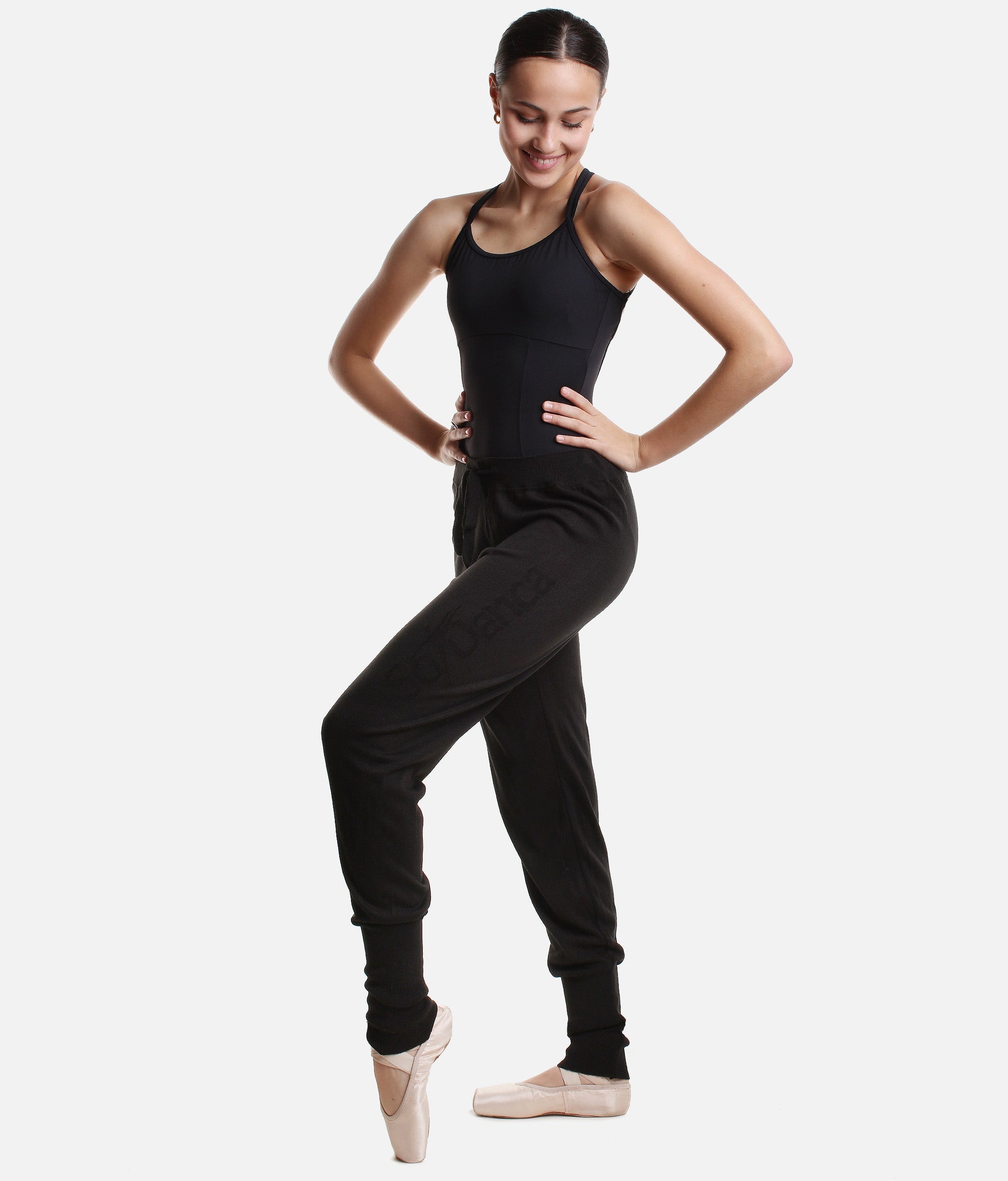 Unisex Warmup Knit Pants - PL 2056 #black_P