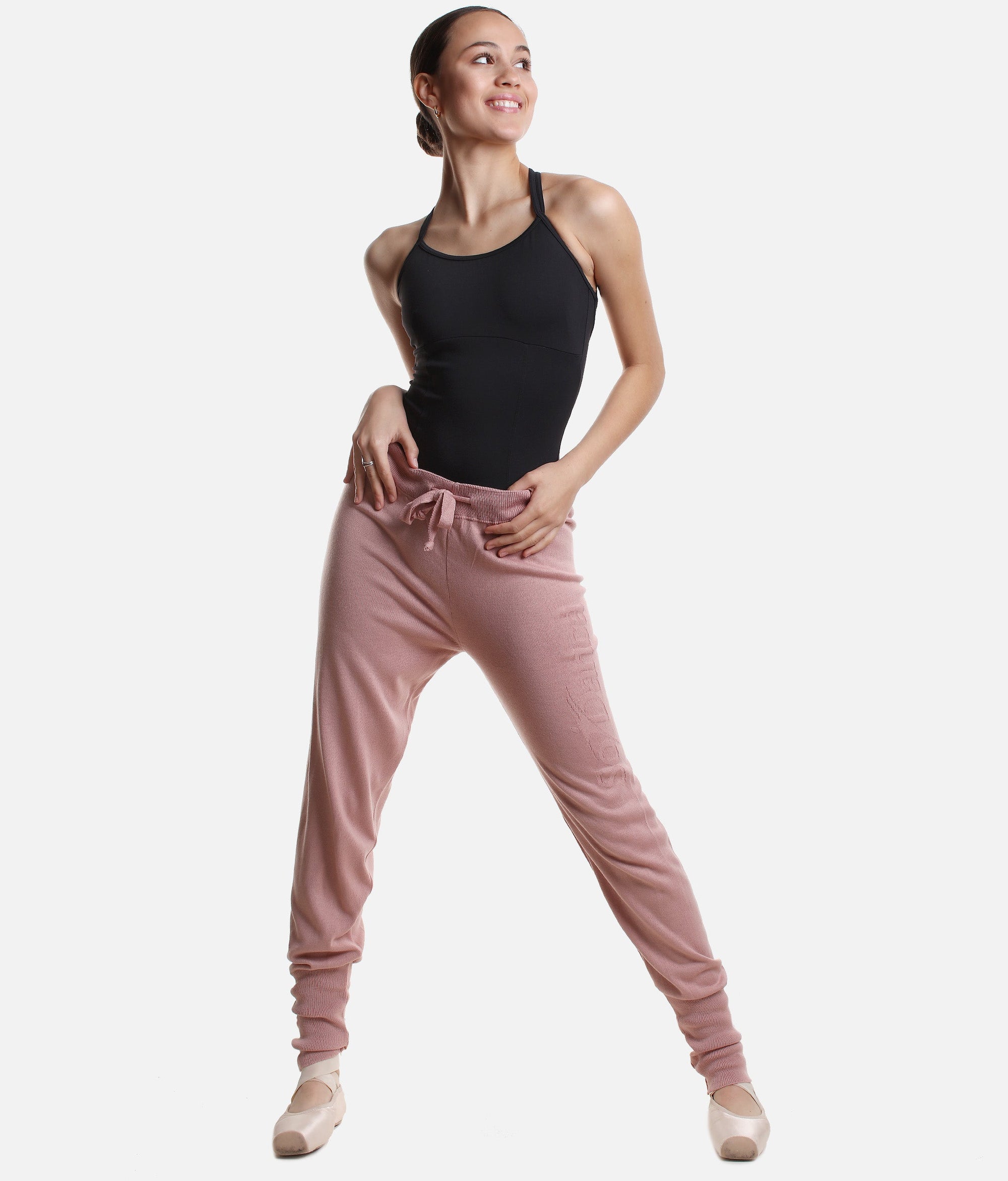 Light Knit Dance Pants - PL 2056 #antique-rose_P
