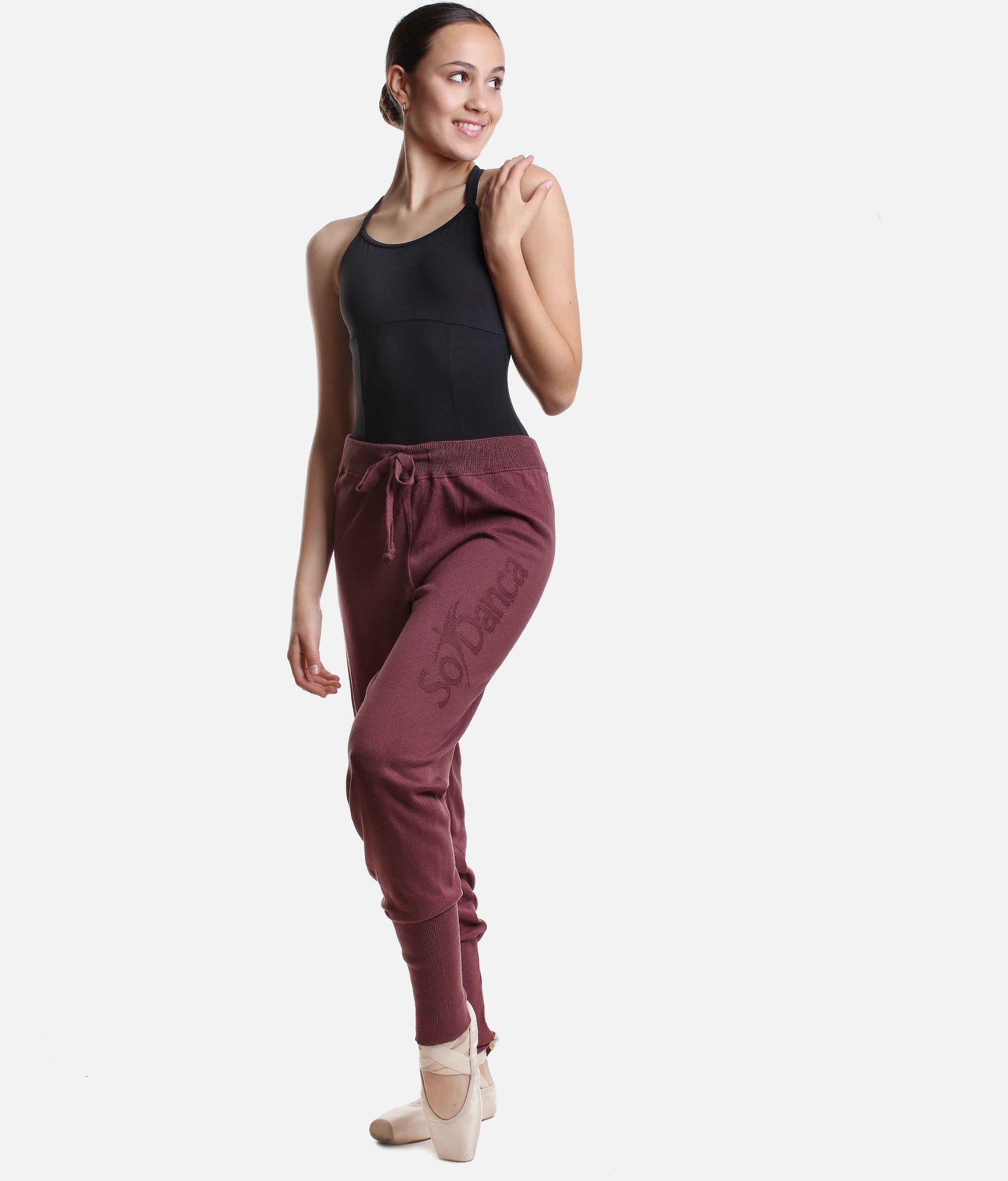 Light Knit Dance Pants - PL 2056 #pansy-purple_P