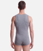 Men's Ballet Unitard, Professional Zip Front Dancewear | RDE1901