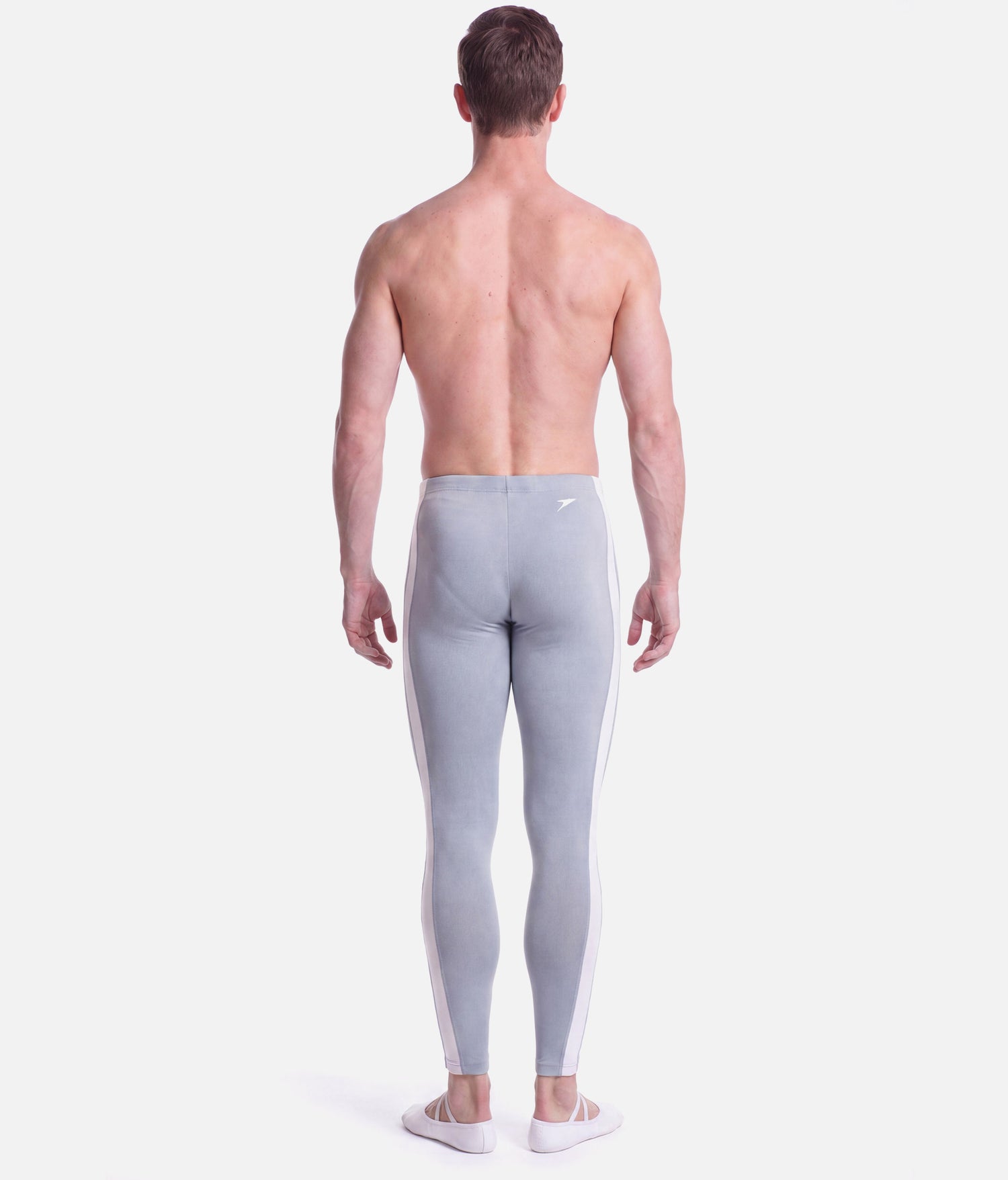 Men's Ballet Leggings with Contrast Side Stripe, Professional Dance Tights | RDE2486 