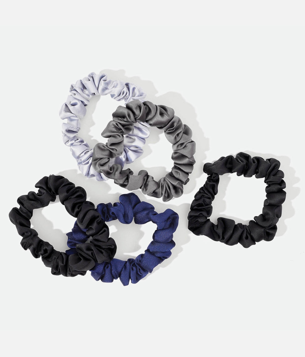 Satin Petite Scrunchies – Gentle, Stylish & Crease-Free 