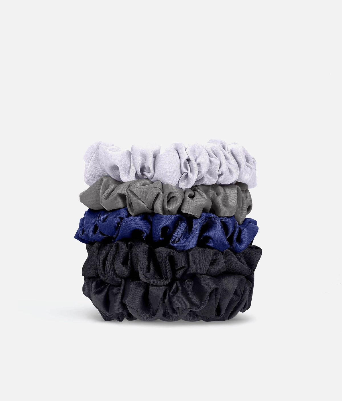 Satin Petite Scrunchies – Gentle, Stylish & Crease-Free 