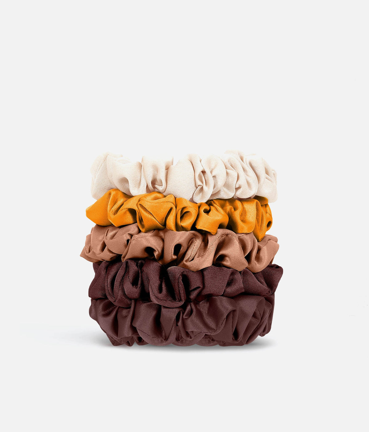 Satin Petite Scrunchies – Gentle, Stylish & Crease-Free 