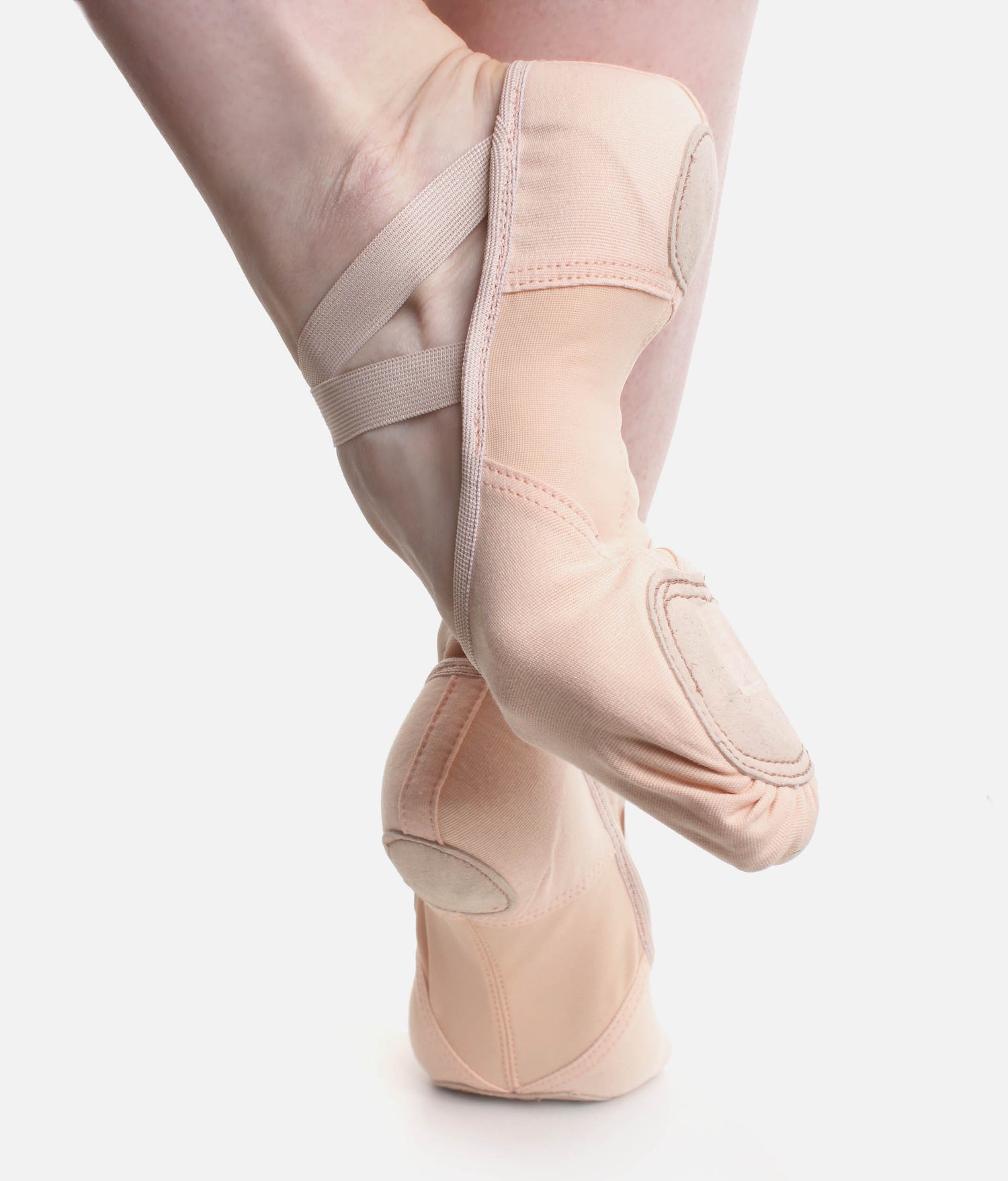 Vegan Stretch Canvas Ballet Shoes - Split Sole Professional Fit | SD122VG