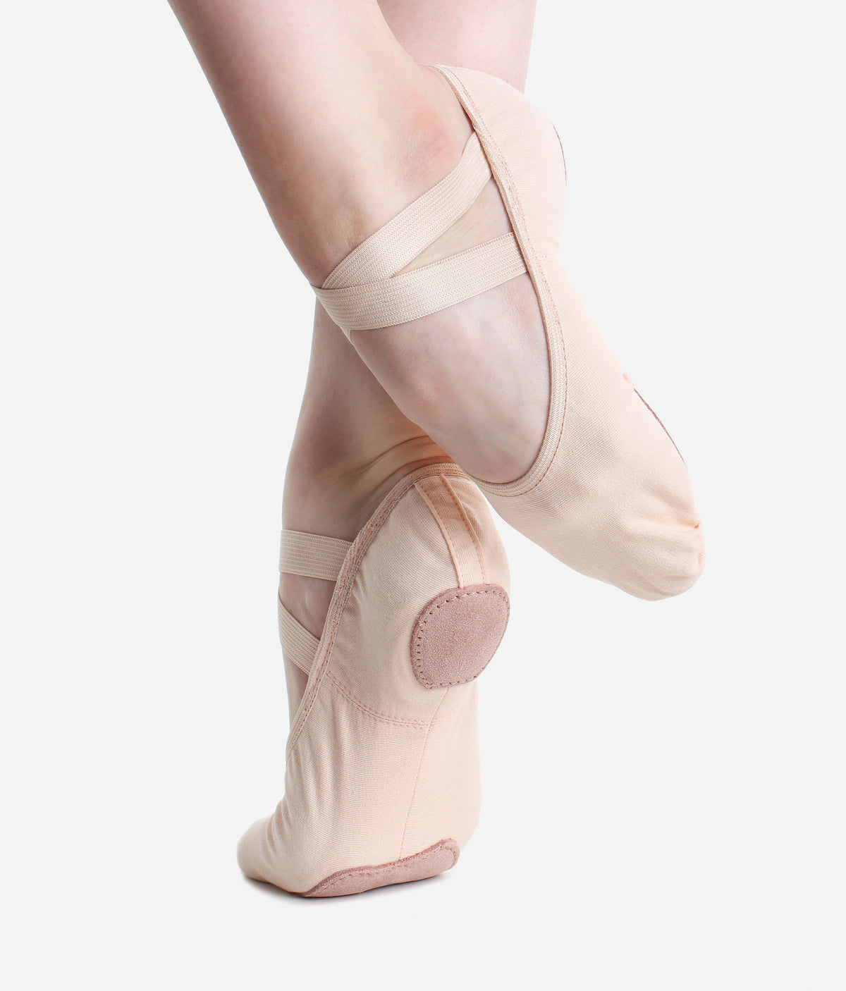 X/Wide Width, Stretch Canvas Ballet Flat - SD 16 / SD 18  