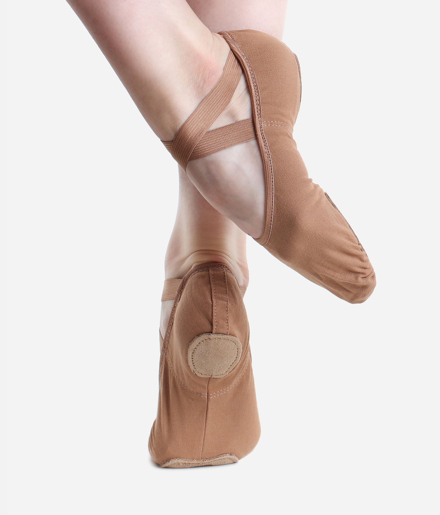 X/Wide Width, Stretch Canvas Ballet Flat - SD 16 / SD 18 