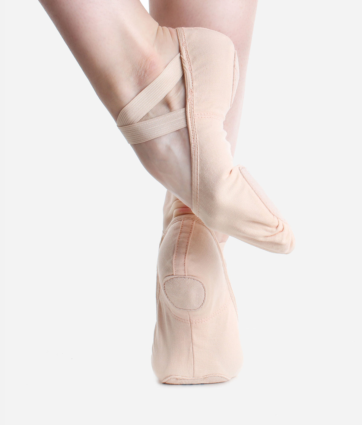 Wide Width, Stretch Canvas Ballet Flat - VEGAN SD16  