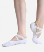 Medium Width, Stretch Canvas Ballet Flat - VEGAN SD16 