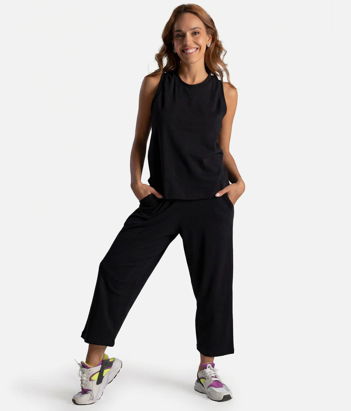 Loose-Fitting Capri Dance Pants - SD2407