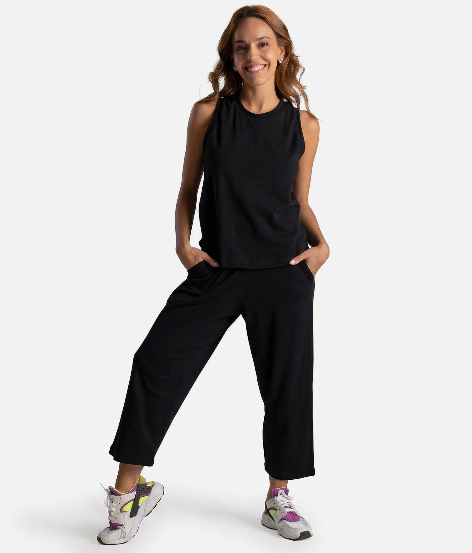 Loose-Fitting Capri Dance Pants - SD2407