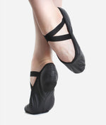 Child's Leather Split Sole Ballet Shoe - SD60 