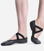 Child's Leather Split Sole Ballet Shoe - SD60 