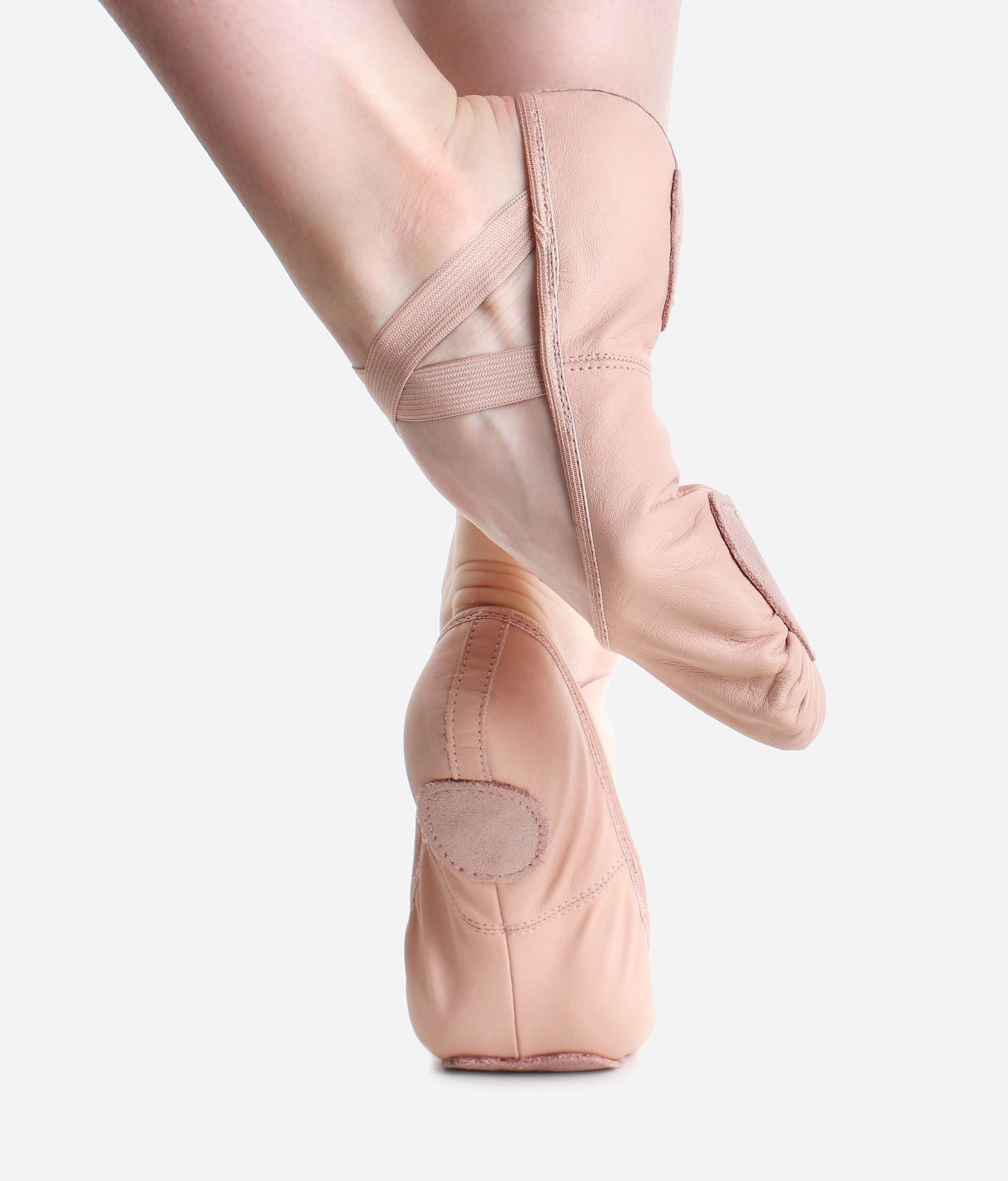 Child's Leather Split Sole Ballet Shoe - SD60 