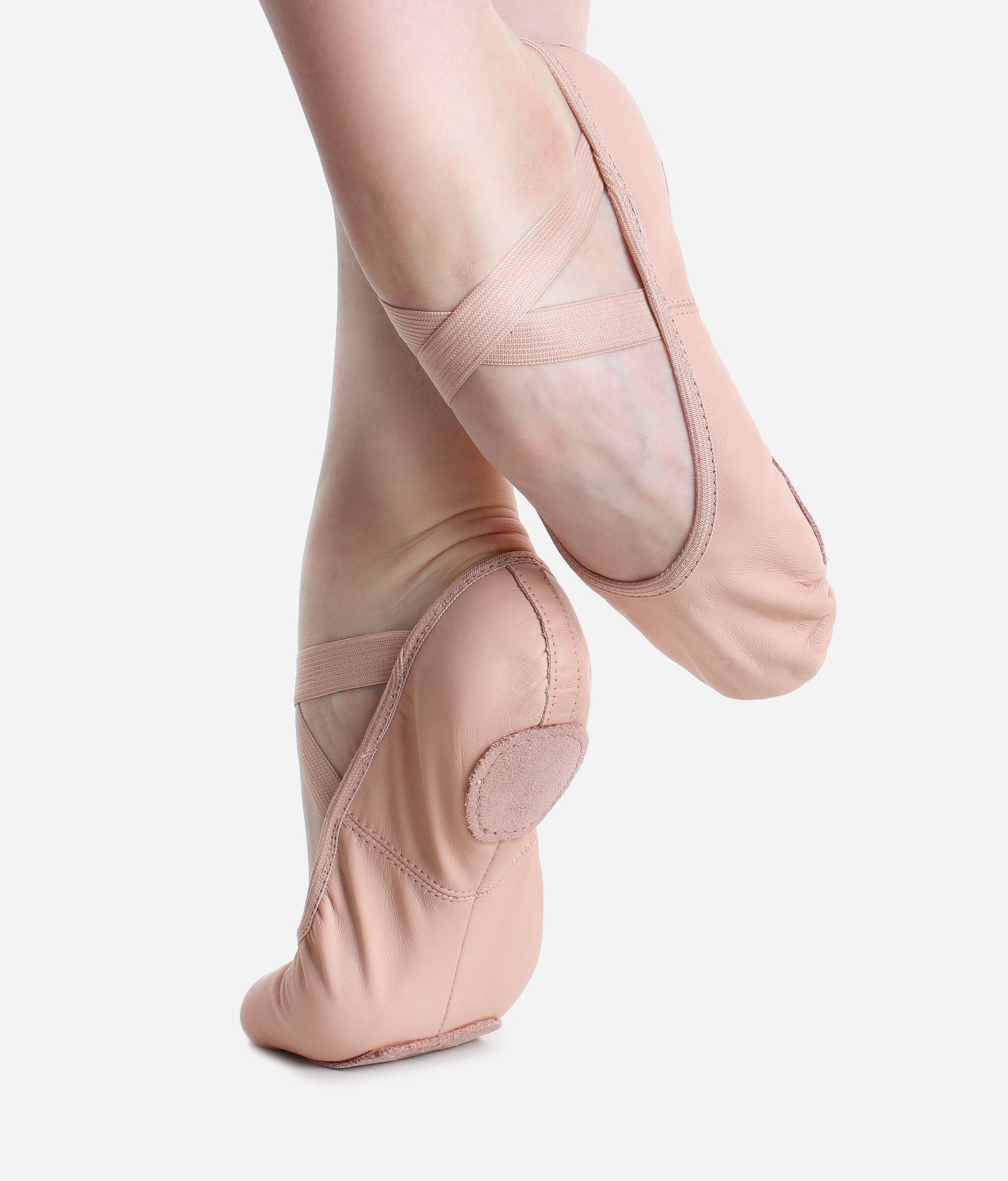 Child's Leather Split Sole Ballet Shoe - SD60 