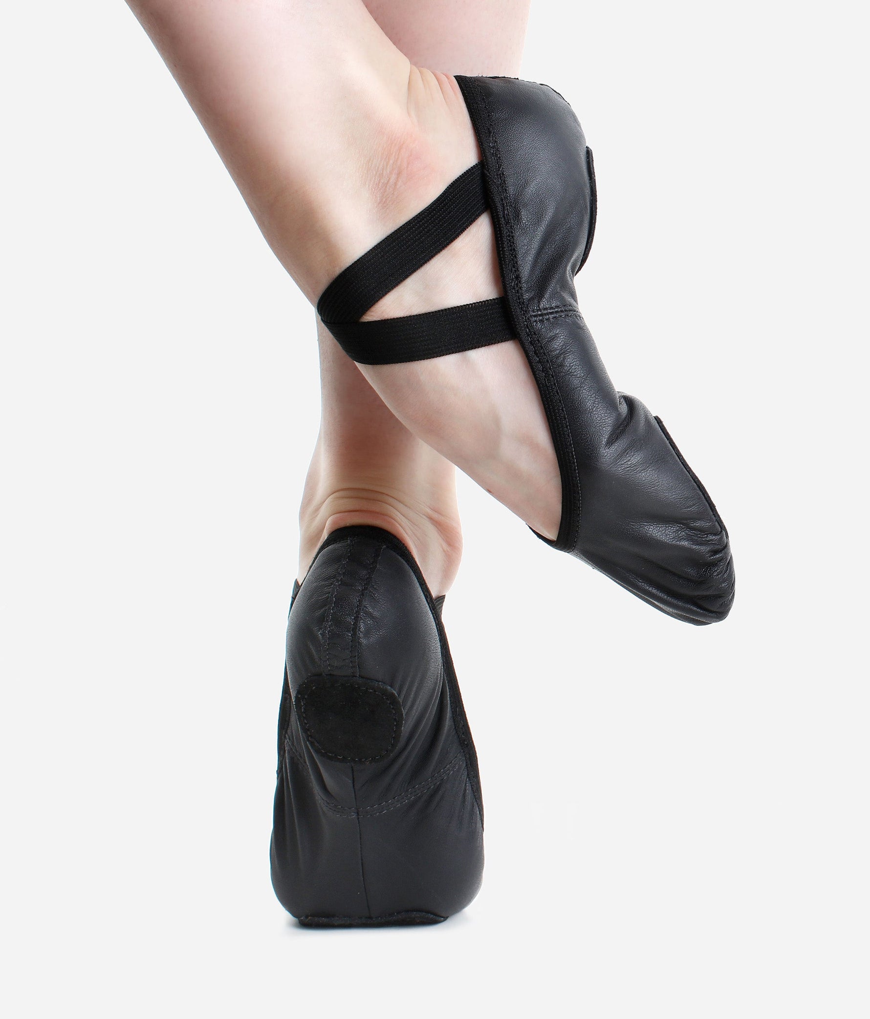 Child's Leather Split Sole Ballet Shoe - SD60 