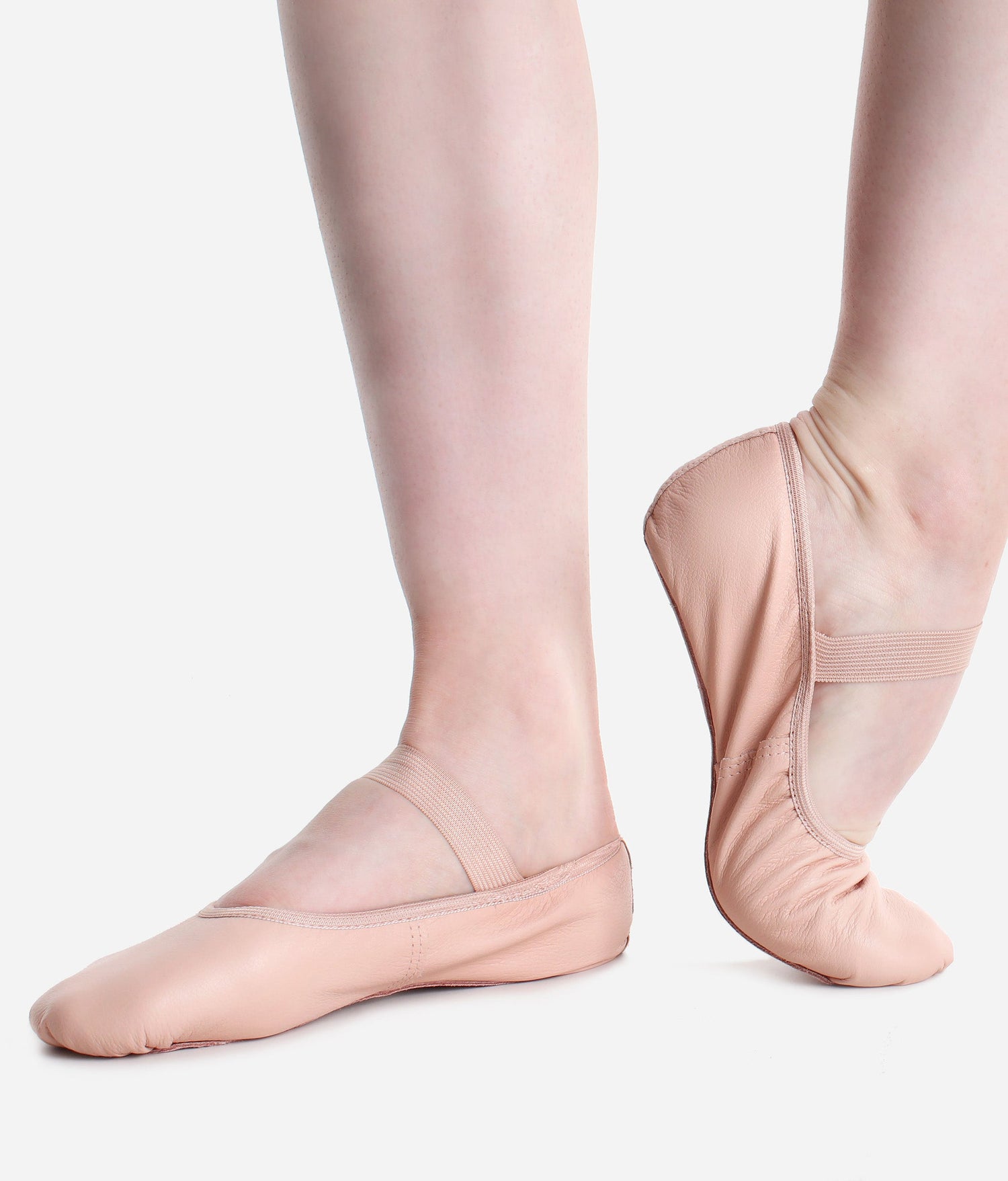 Full Sole Leather Ballet Shoes - SD69  
