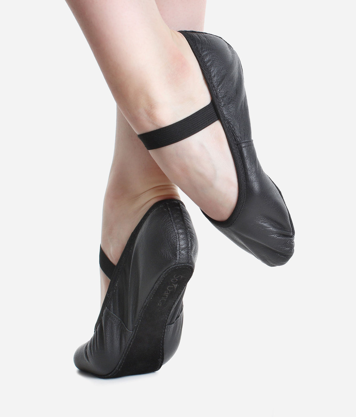 Full Sole Leather Ballet Shoes - SD69  