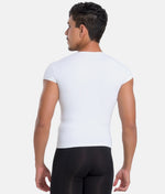 So Danca Franco Men’s Short Sleeve Ballet T-Shirt – White | SL111