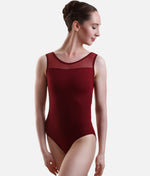 Tank Dance Leotard, Back Mesh Design - SL 127 