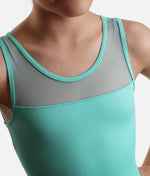 Girls Dance Leotard, Mesh Detail - SL128 