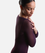 Long Mesh Sleeve Dance Leotard - SL 129 