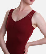 Wide Strap Back Design Leotard - SL 135 