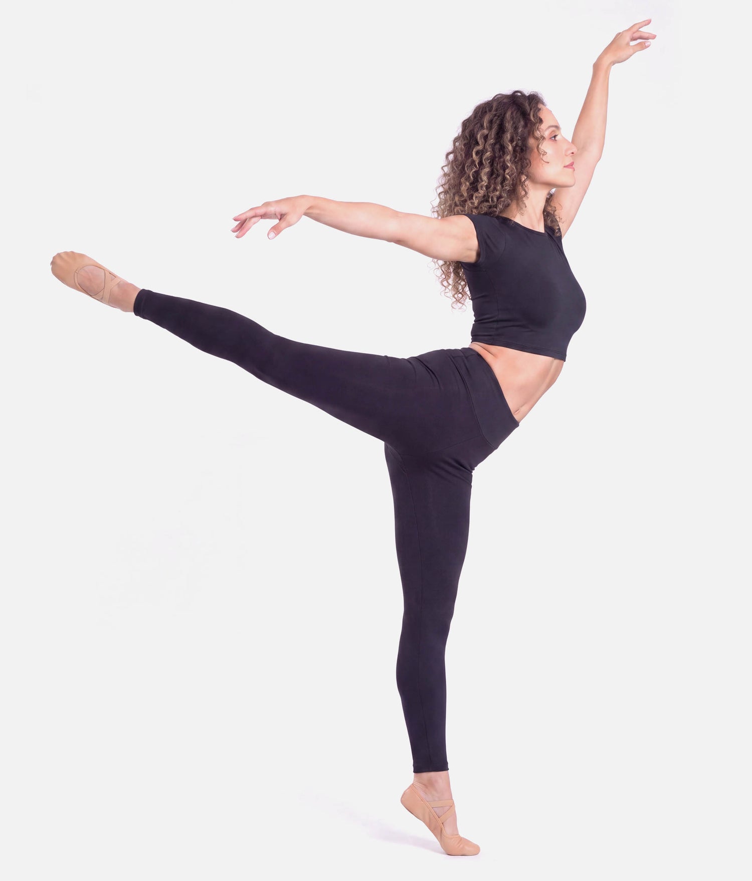 High Waist Dance Leggings, StudioLine Essential | SL155