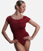 Lace Dance Leotard, Cap Sleeve - SL 16 