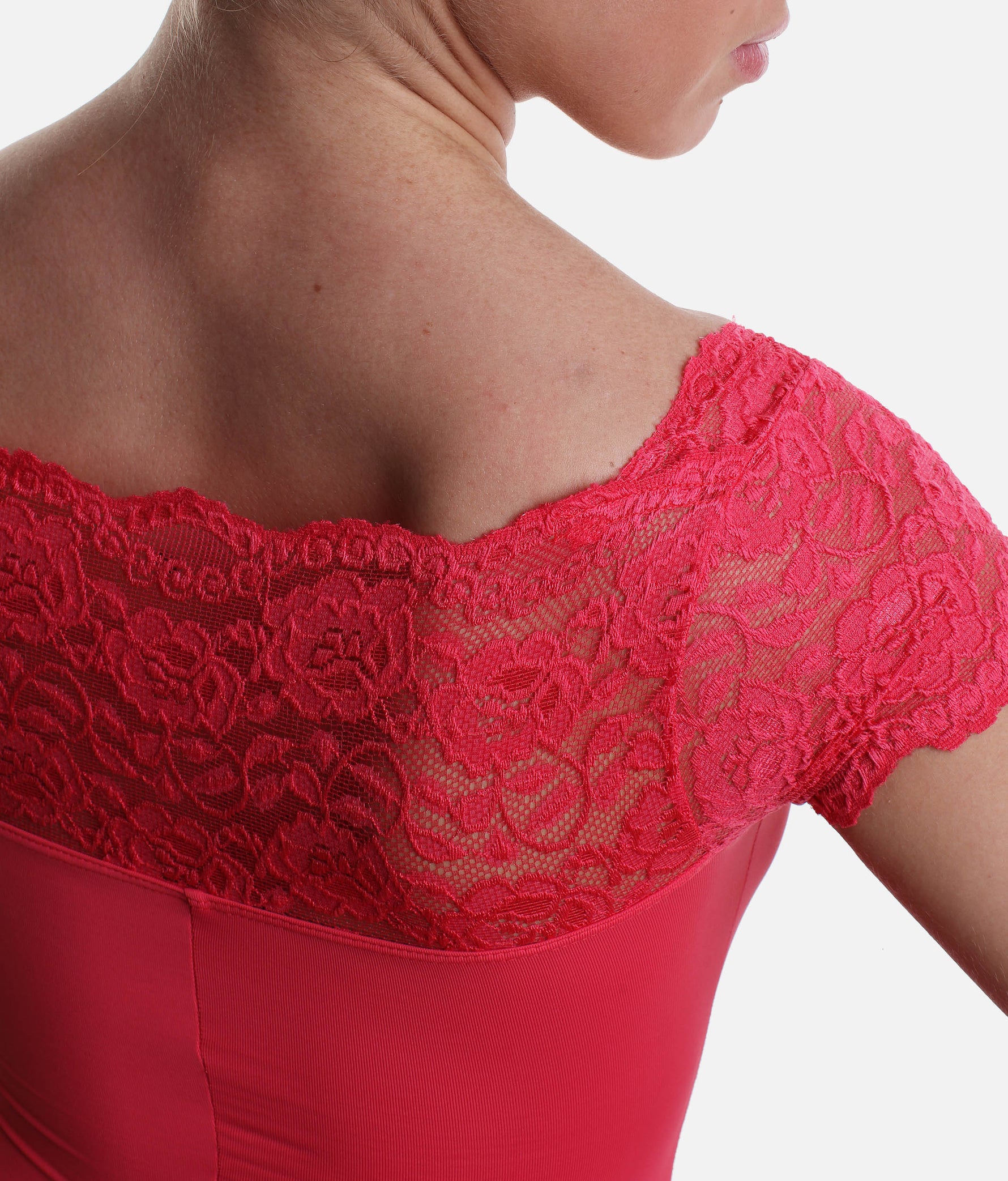 Shoulder Lace Leotard - SL 16 