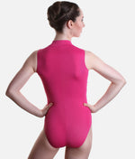 Front Zip High Neck Leotard - SL 171 