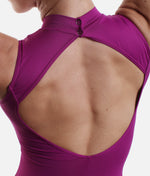 Key Hole Back High Neck Leotard - SL 176 