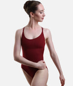 Camisole Dance Leotard, Double Cross Strap  - SL 18 