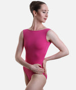 Boat Neck Dance Leoatrd, Low Back - SL 201 