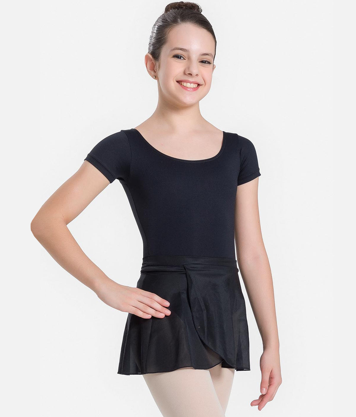 So Danca Toulon Girls’ Jersey Wrap Ballet Skirt | SL65 